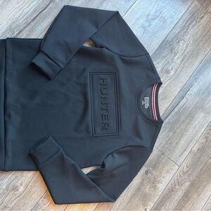 Hunter Black Crewneck nwot